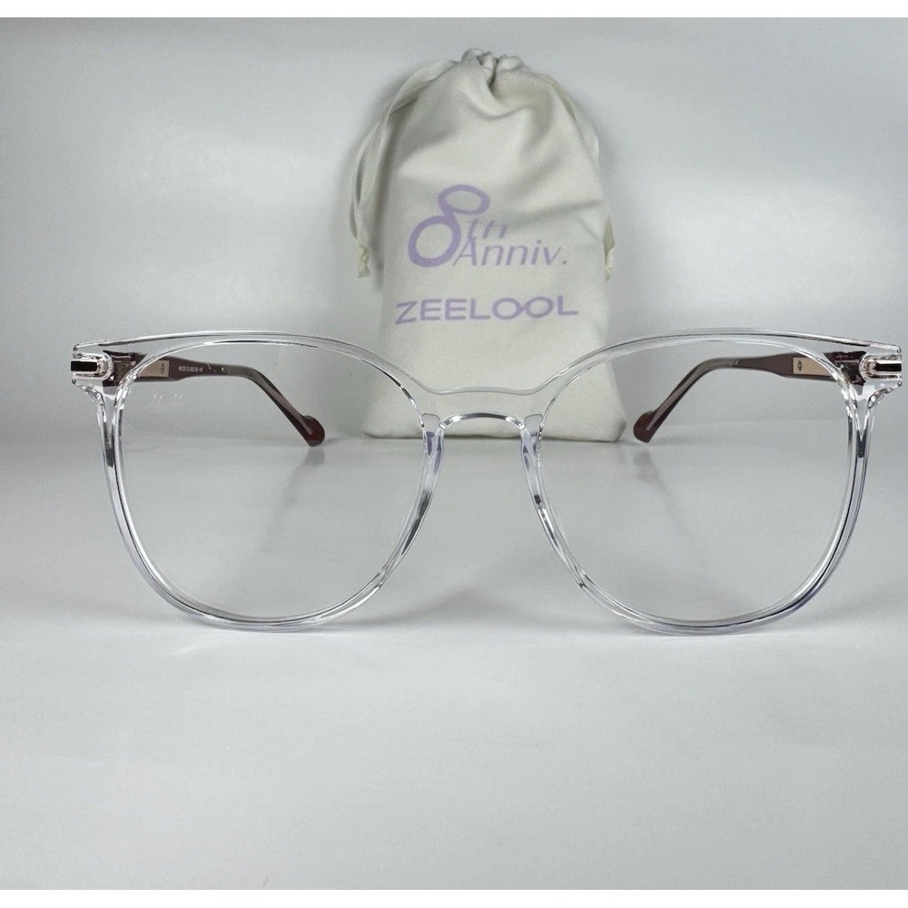 ZEELOOL Eyeglass FRAMES ONLY!‎ Crystal- 48120 C3 54 18-145